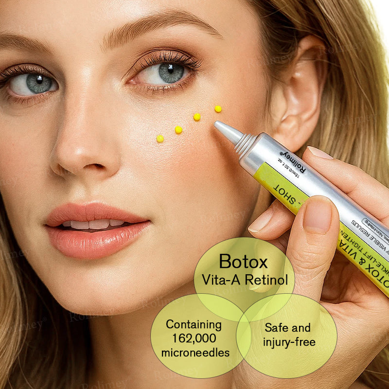 👨🏻‍⚕️ Made and shipped from the USA Rolimey® Botox & Vita-A Retinol Shot Wrinkle-Lift Tightening cream - Last Day Promotion 70% OFF